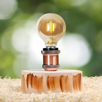 Design lamp made of stone pine - 24V
